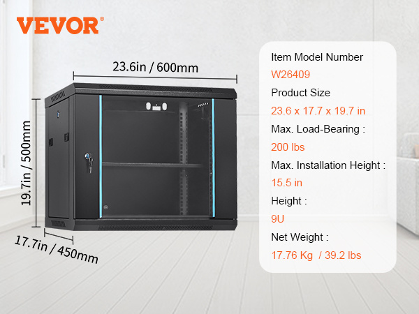 network server cabinet rack enclosure