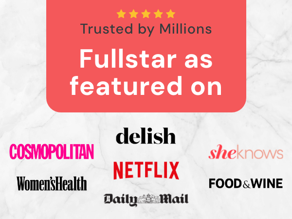 fullstar vegetable chopper featured in Women’s Health, Netflix, Delish