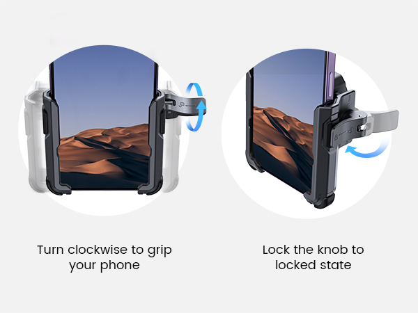 bike handlebar phone mount