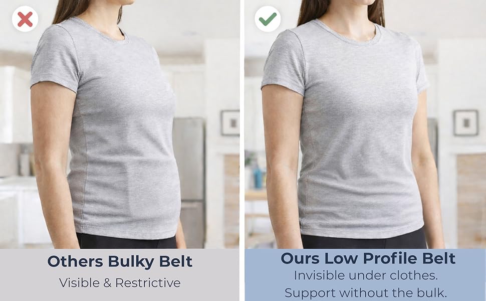 No Bulky Lumbar brace