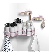 TONLEA Corner Shower Caddy, Shower Organizer for Bathroom, 4-Pack Rustproof Corner Shower Shelves...