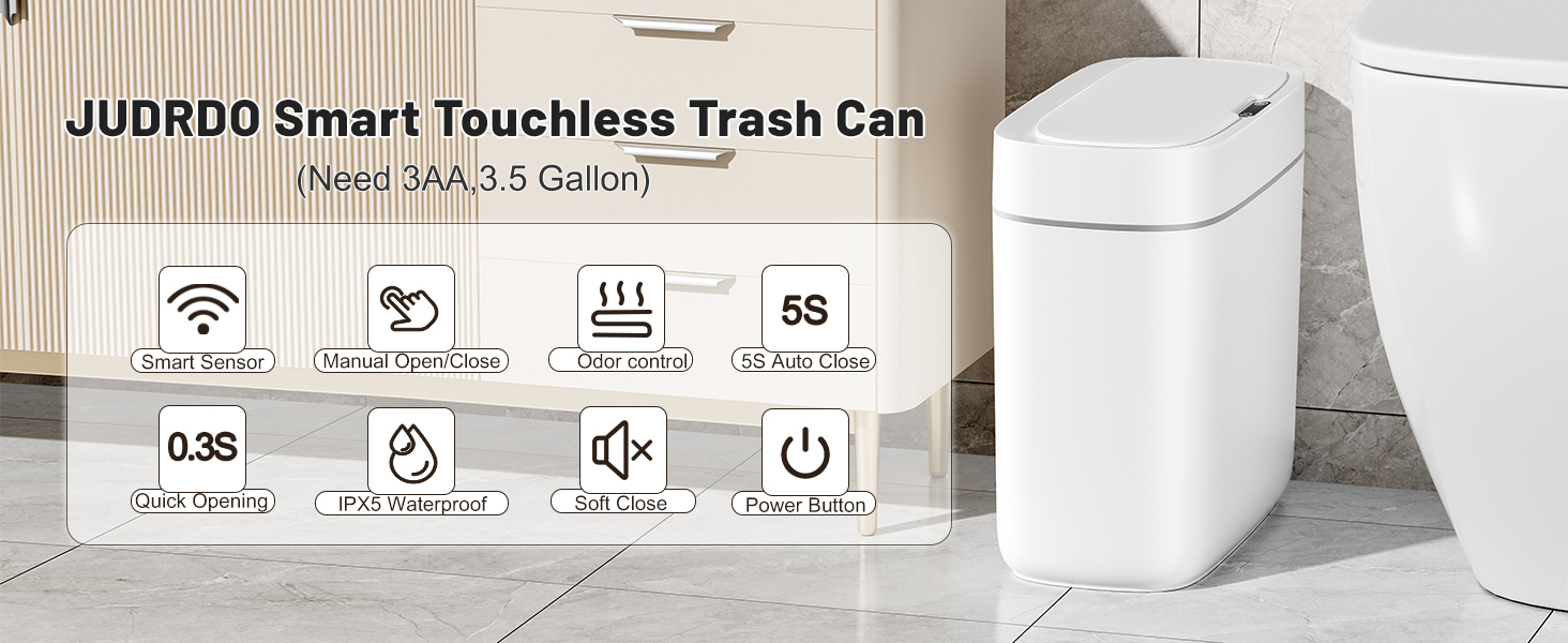 bathroom trash can