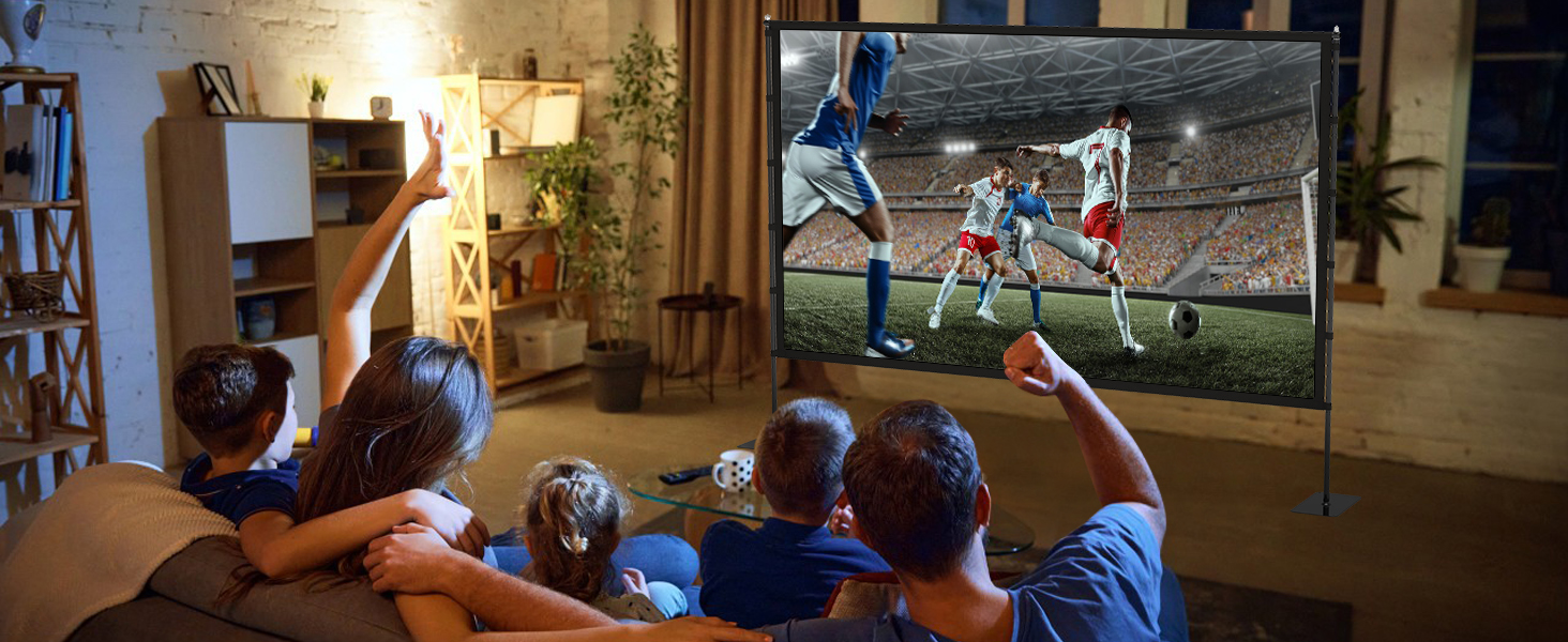 Projector Screen with Stand5-2