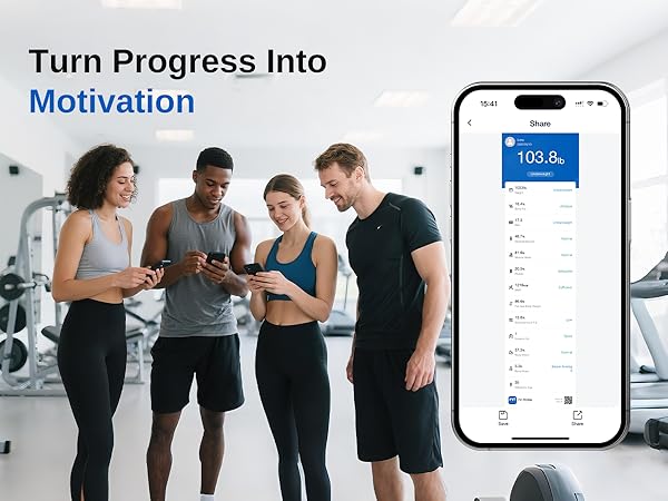 GE smart scale with large display