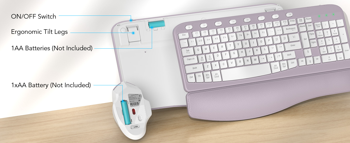 2.4G keyboard and mouse