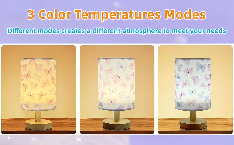 Butterfly lamps for kids