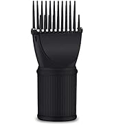 Segbeauty Blow Dryer Comb Attachment, Black Brush Attachments for Hair Dryer Concentrator Nozzle ...