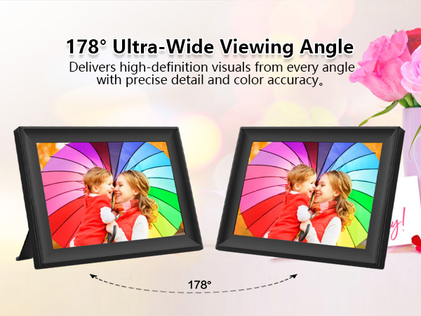 10.1 inch wifi digital photo frame