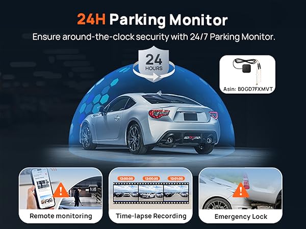 dash cam front and rear