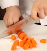 Mercer Culinary M22608 Millennia Black Handle, 8-Inch, Chef&amp;#39;s Knife