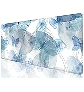 Niniubye Desk Mat, Large Mouse Pad, 32" x 12" XXL Extended Gaming Mousepad, Desktop Decor Desk Pa...