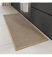 Hargiis Kitchen Rug, Rubber Non Slip Kitchen Rugs Washable, Absorbent Runner Mat for Floor, Machi...