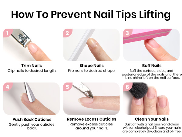 Gel Nail Tips Almond Short Summer Nails