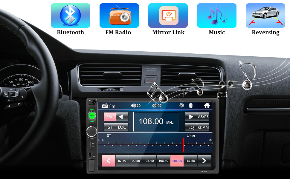 car head unit double din