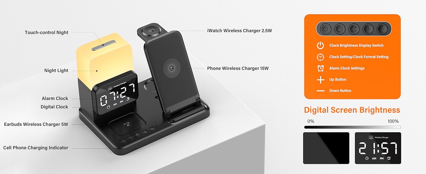 Phone Wireless Charger 15W