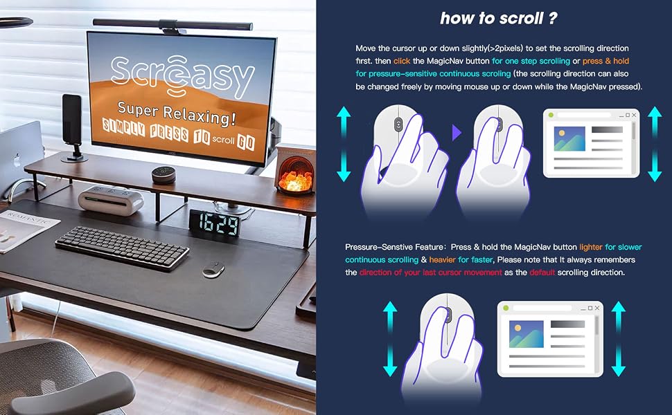 how to scroll