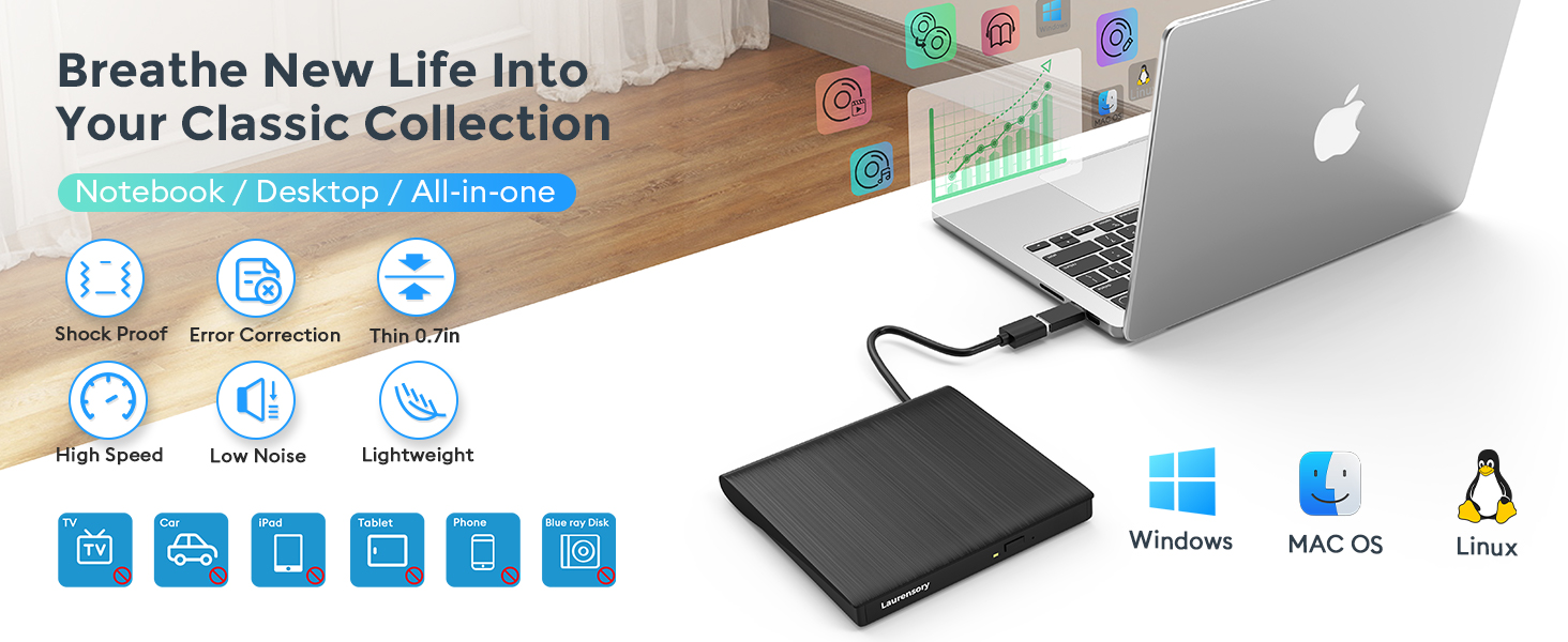 dvd player for laptop