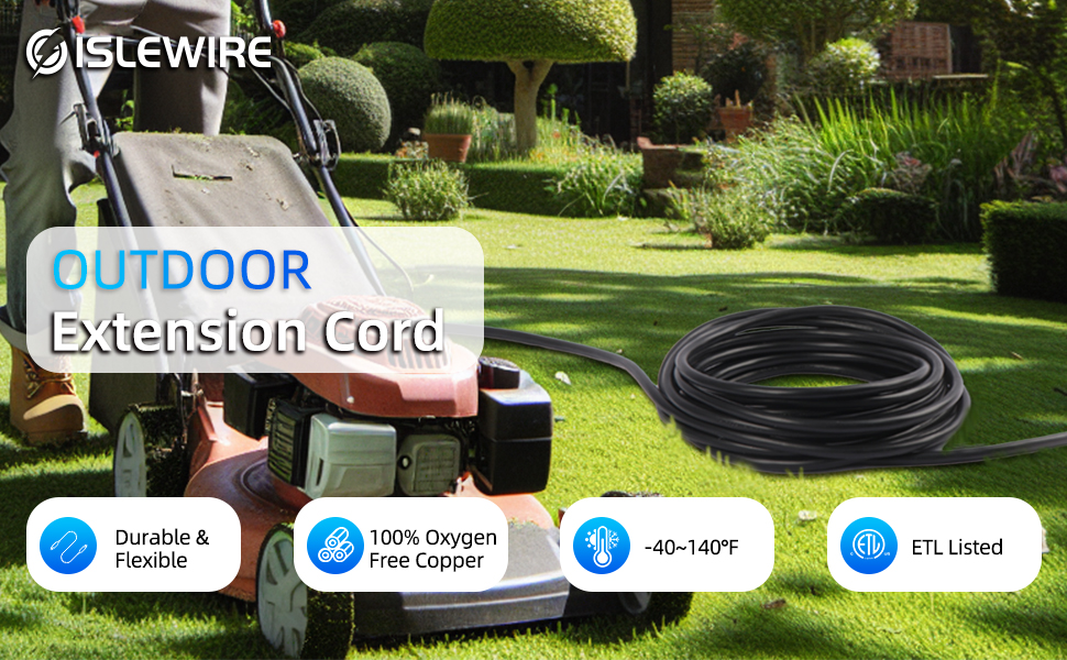 16 awg outdoor extension cord