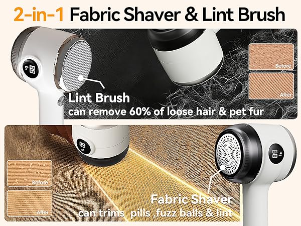 Effectively Remove Pills, Lint &amp;amp; Fuzz,Clothes Look New