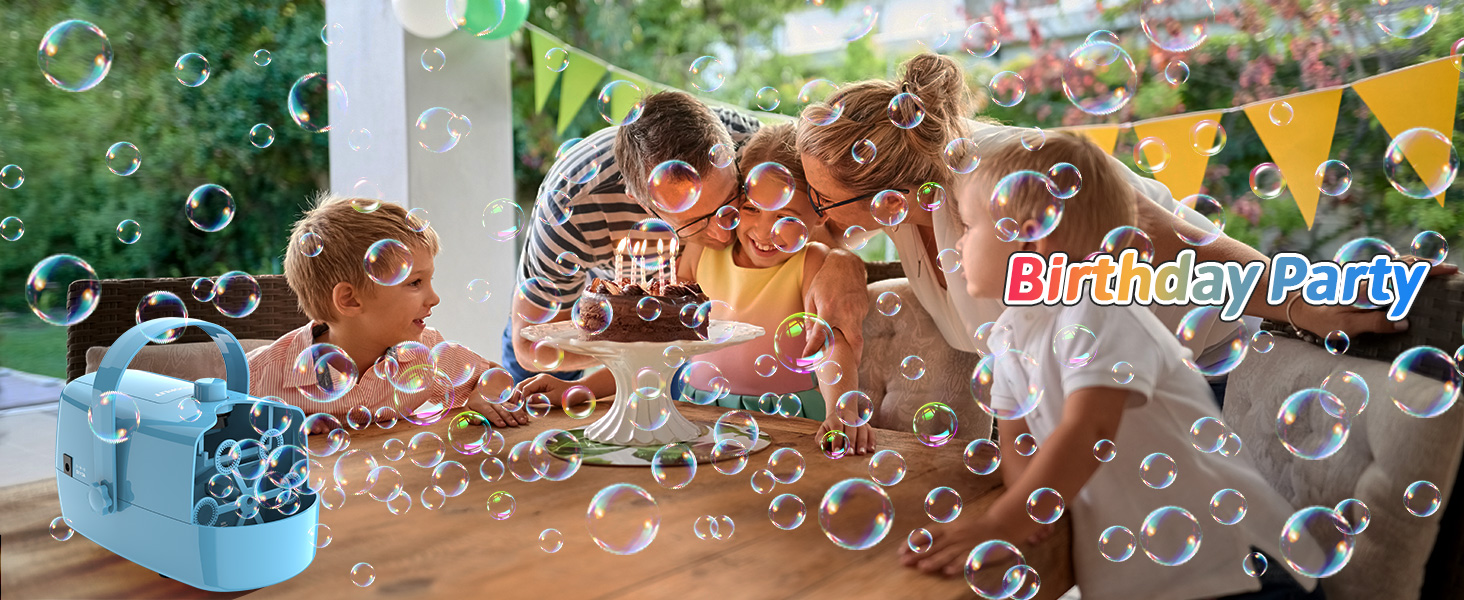 birthday bubbles