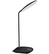DEEPLITE LED Desk Lamp with Flexible Gooseneck 3 Level Brightness, Battery Operated Table Lamp 5W...