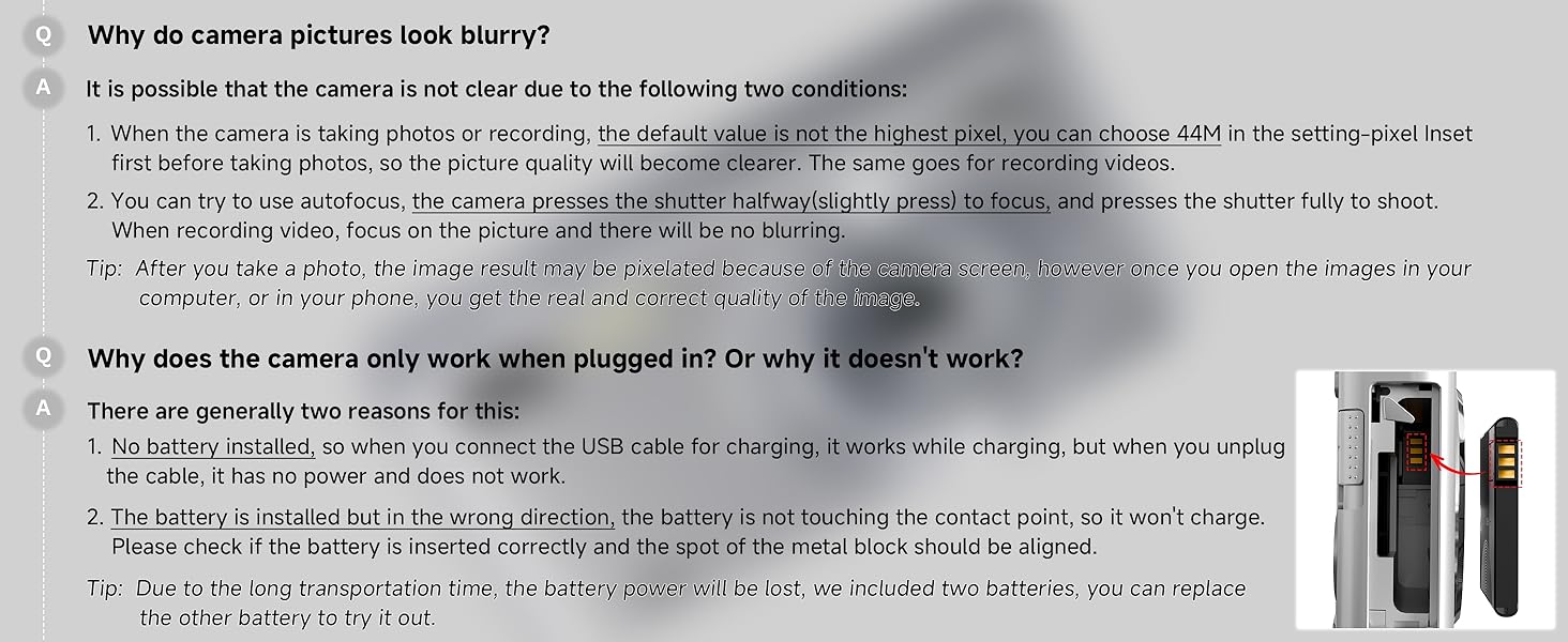 picture blurry or it doesn&amp;amp;#39;t work?