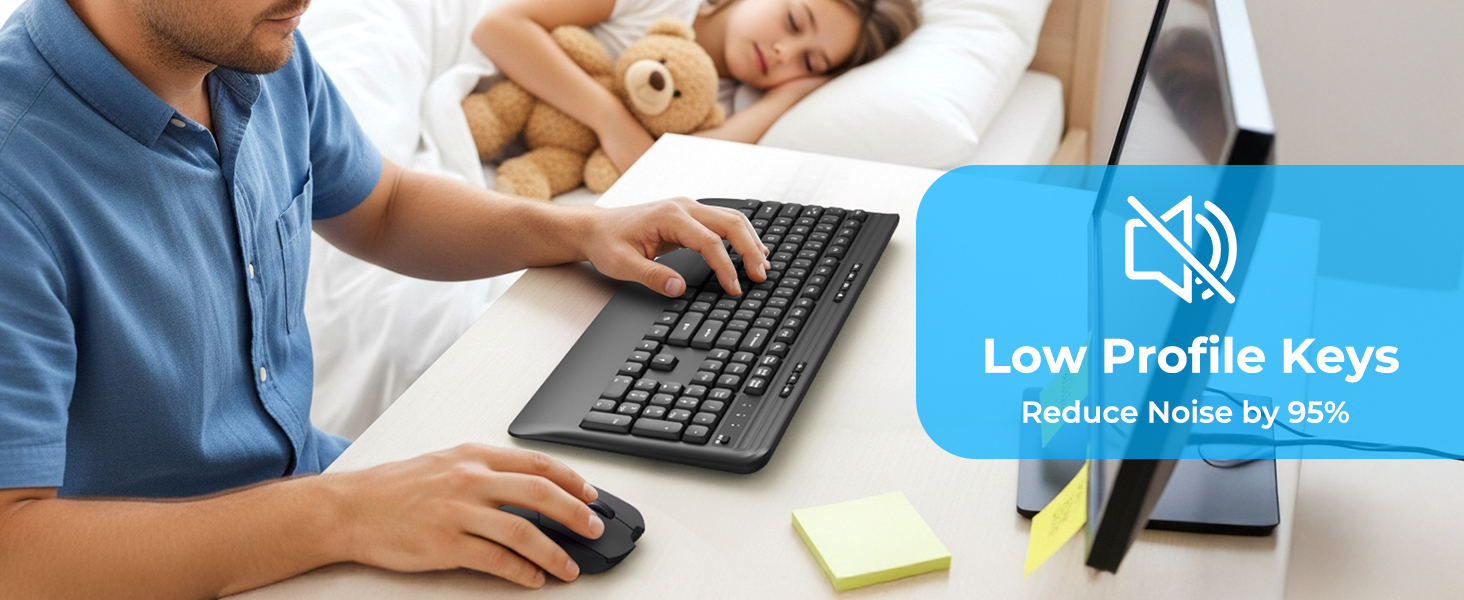 wireless keyboard and mouse