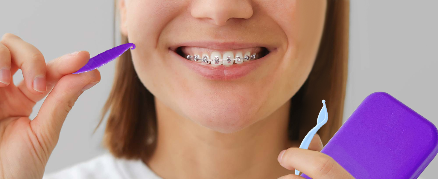 6-in-1 Orthodontic Oral Care Kit with Case
