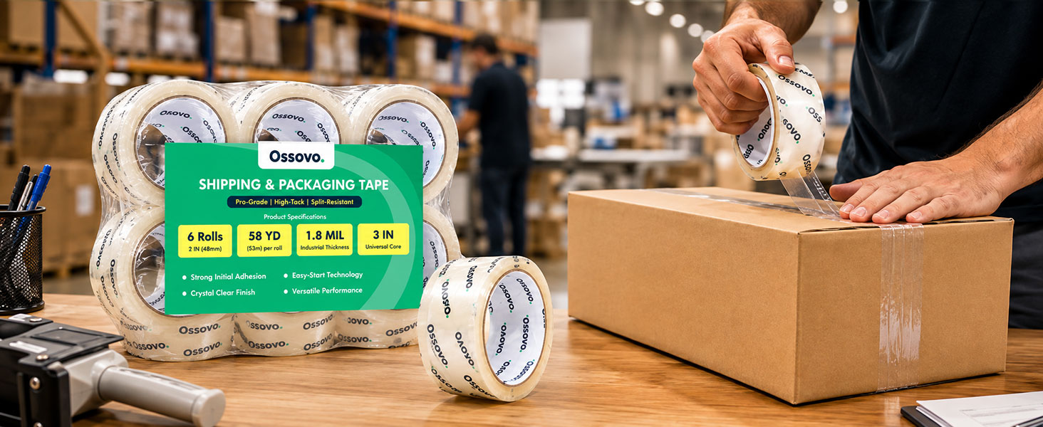 Clear Packing Tape Heavy Duty Packing Tape Packing Tape for Boxes