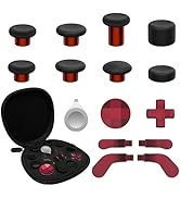 CHARM FOCUS 16-in-1 Metal Thumbsticks Replacement Kits for Xbox Elite Series 2, Xbox Elite 2 Cont...