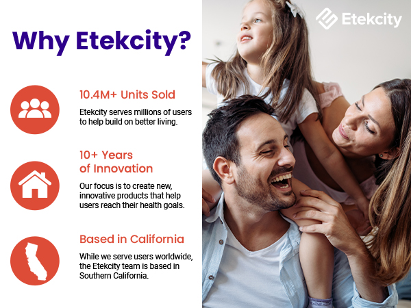 Etekcity has been specialized in the field of small home appliances for more than 10 years.