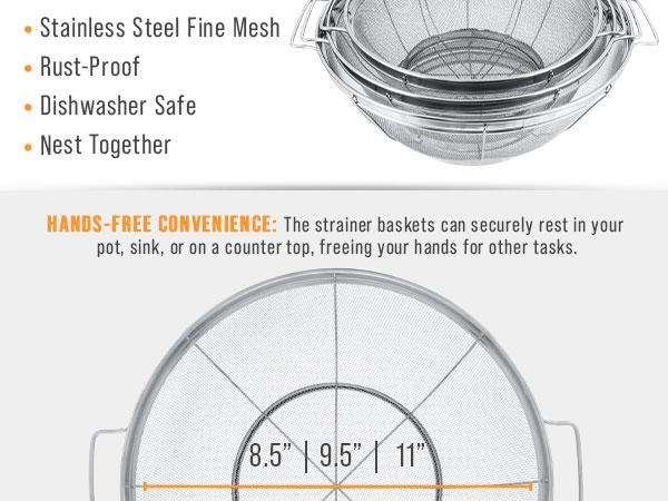 drain wash clean food pasta vegetable fruit noodle rice salad prep bowl basin storage durable