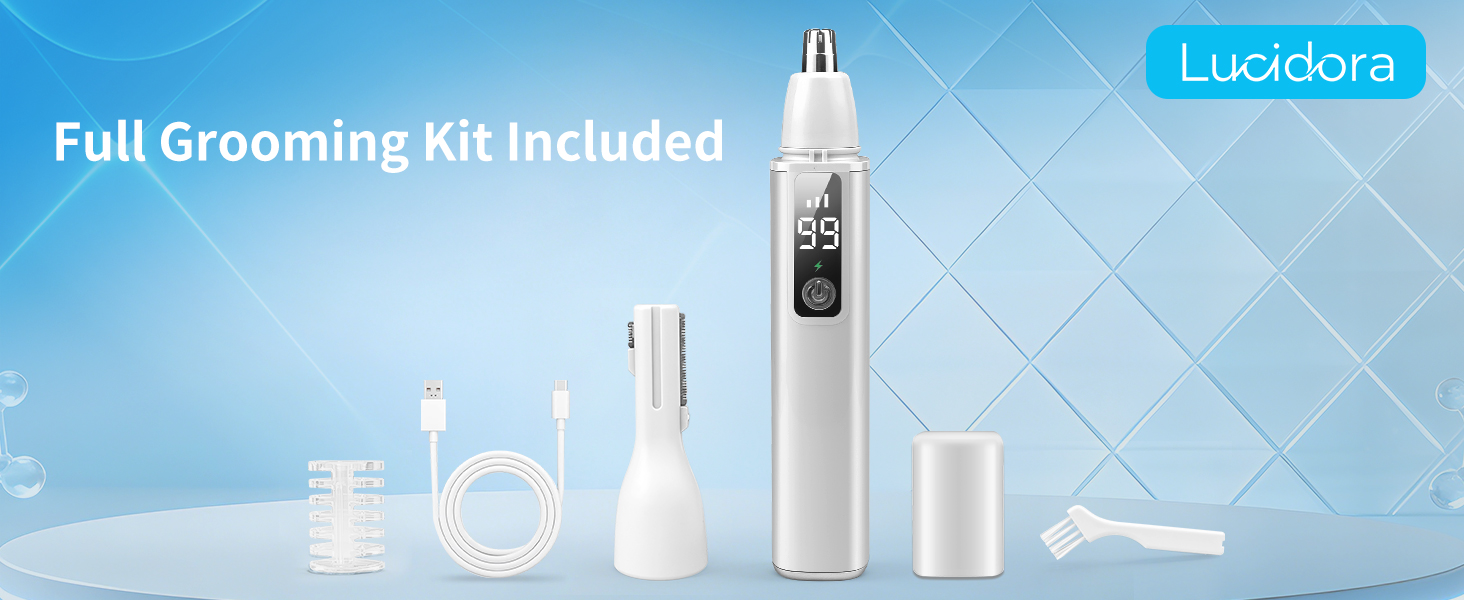 Full Grooming Kit Included