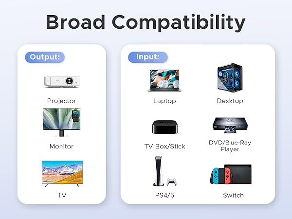 Broad Compatibility