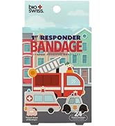BioSwiss Bandages, First Responders Shaped Self Adhesive Bandage, Latex Free Sterile Wound Care, ...