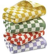 Jacquotha Hand Towels for Bathroom 4 Pack, Cotton Face Towels Soft Absorbent for Spa Bath Gym Kit...