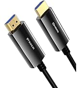 Stouchi 10K 8K HDMI Cable Fiber Optic 50ft, 48Gbps Long Ultra High Speed HDMI 2.1 Cable, CL3 Rate...