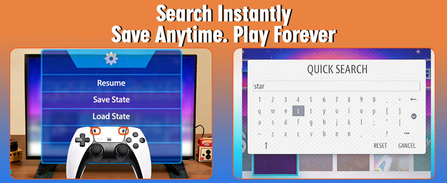 game stick 4k 40,000 games