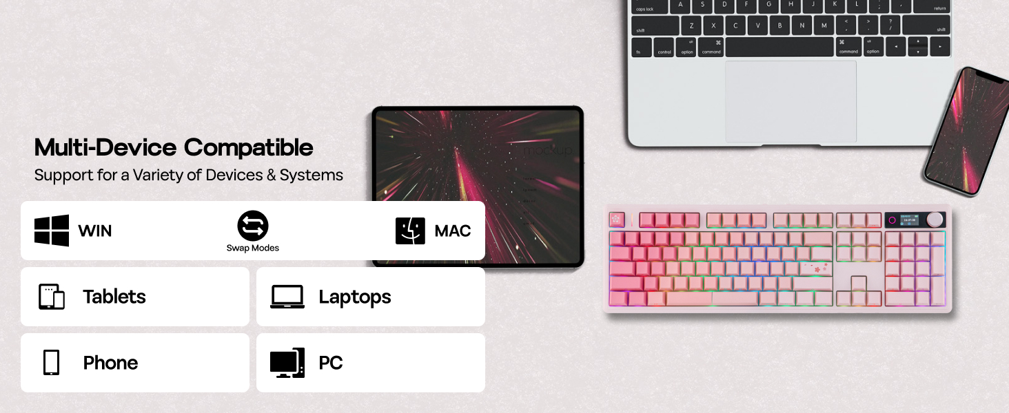 TH108 V2 PRO Wireless Gaming Keyboard