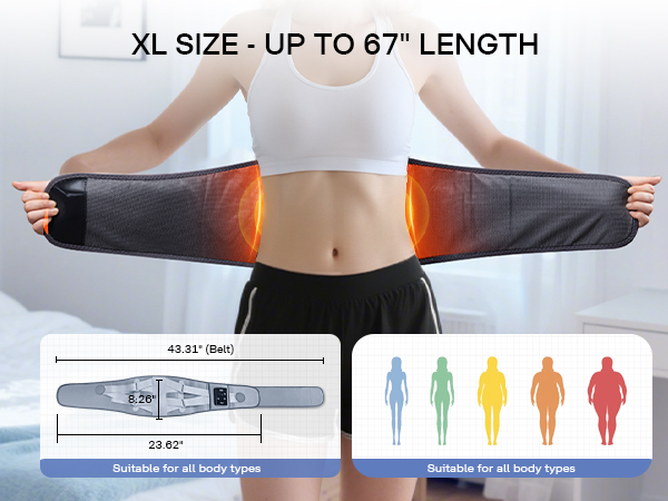extral large heating pad