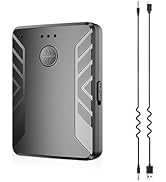 Bluetooth 5.0 Transmitter Receiver for TV to Wireless Headphones, Dual Channel Adaptive for/Low L...