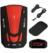 Car Radar Detector, Dectector Driving Aids for City Road and Highway, Directional System Real Tim...