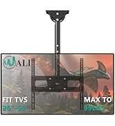WALI Ceiling TV Mount for 26-65 inch, Full Motion Ceiling TV Bracket Fits Most LED, LCD, OLED 4K ...
