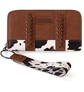 X Wrangler Wristlet Western Wallet Boho Aztec Credit Card Holder for Women