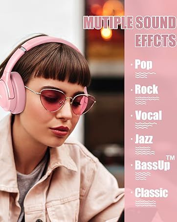 BERIBES Wireless Bluetooth Headphones Over Ear Bluetooth Wireless Headphones Wireless Bluetooth