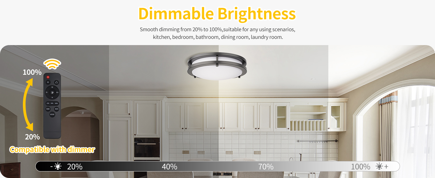 dimmable ceiling light