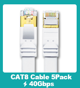 CAT8 Cable 5Pack