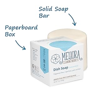Meliora Cleaning Products Dish Soap Packaging