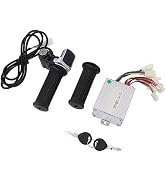 Throttle Grip with Lock, Anti Aging Motor Brushed Speed Controller Power Display Circuit Speed Mo...