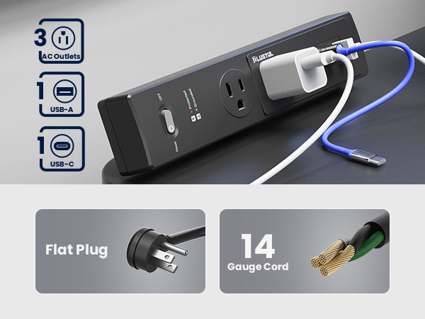 under desk power strip desk clamp power strip desk power station desk outlet station